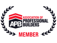 Association of Professional Builders member badge.